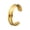 B, variant on Multi-Layer Cuff Bangle Bracelet for Women: 14k Gold Plated 17mm Wide Layered Stainless Steel Charm Bridal Bracelets Jewelry Gifts for Womens Ladies