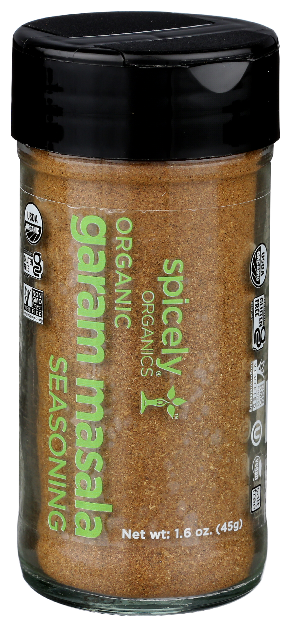 (Pack of 3), Spicely Organics Organic Garam Masala Seasoning, 1.6 oz