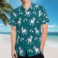 thumbnail image 5 of High Quality Hawaiian Shirts for Men Short Sleeve Aloha Beach Shirt Floral Summer Casual Button Down Shirts Blouses VUDZLF, 5 of 7