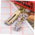 thumbnail image 4 of BEADCEST 2Ud Clips Para De Leopardo Cuadrados En Color Gris De Material Plástico Para Mujer, 4 of 8