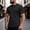 Black, variant on Men's T-Shirt Pocket Short Sleeve Shirts Running Athletic Workout Active Sun Protection Quick Dry Big and Tall Size S-3XL Sky Blue