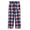 Blue Red Plaid, variant on Boys Green Plaid Pajama Pants Soft Long PJ Bottoms Plaid Lounge Pants for Boys