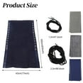 thumbnail image 3 of Ngheia Claerance! Navy Blue Lounger Chair Replacement Fabric - Includes Bungee Rope Set, Durable & Anti-Slip for Outdoor & Beach Chairs, 3 of 9