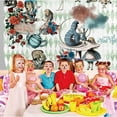 thumbnail image 4 of Alice in Wonderland Taspestry Wall Decor Birthday Banner Backdrop Background Party Supplies Taspestry Poster, 4 of 6