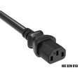 thumbnail image 3 of Cable Leader 3 ft 14 AWG Computer Power Extension Cord IEC320 C13 to IEC320 C14, 3 of 6