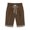 Coffee, variant on Women's Wide Leg Pants Gradient Elastic Waist Nine Inch Loose Trousers Decorated With Button Side Pocket Details Stretch Dress Casual Flowy Palazzo Pants Red - M