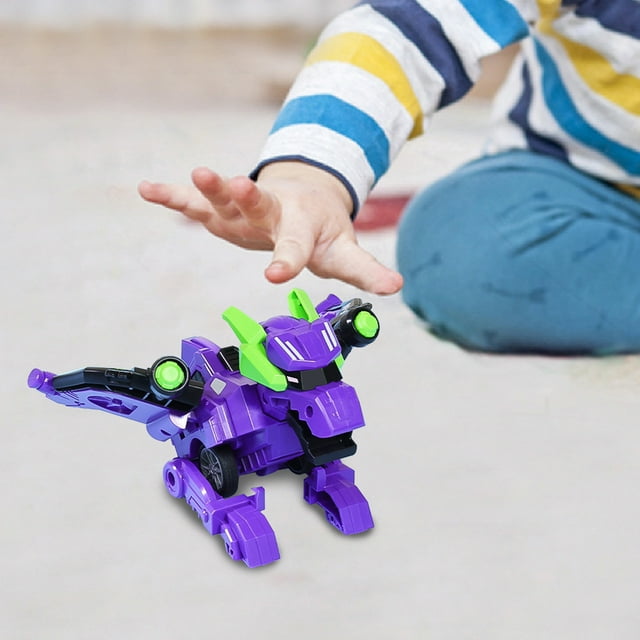 Big Save,HWRETIE Child Collision Dinosaur Deformation Car,Boy Engineering Car,Impact Deformation Toy