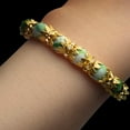 thumbnail image 6 of Aylifu 60PCS Double Flower Beads Caps with Rhinestone Petal Brass Bead Spacer Flower Caps Jewelry Making Accessories for Bracelet Necklace Earring, 6 of 7