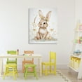 thumbnail image 2 of Stupell Industries Whimsical Baby Rabbit Canvas Wall Art design by Ramona Murdock, 40 x 30, 2 of 7