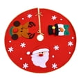 thumbnail image 2 of Adorno redondo para falda de Navidad Perfecl 39 pulgadas diseño de dibujos animados, 2 of 4
