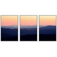 thumbnail image 1 of IDEA4WALL Framed Canvas Wall Art Orange Pink Sky with Blue Purple Mountain Landscape Wilderness Photography Minimalism Modern Scenic Colorful for Living Room, Bedroom, Office, 1 of 5