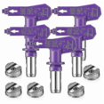 thumbnail image 1 of Reversible Spray Tip Nozzles Paint Spray Tips Airless Sprayer Nozzles Sprayer Parts(5 Pcs, 213, 315, 1 of 5