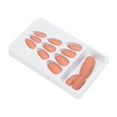 thumbnail image 4 of Women False Nails, False Color Nails 24PCS Breathable  for Parties F127,F128,F129,F131,F132, 4 of 7