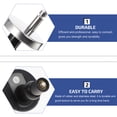 thumbnail image 2 of Yueyihe 2pcs Stainless Steel Toilet Seat Bolts Screws Tops Universal Toilet Seat Screw, 2 of 6