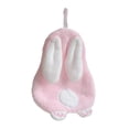 thumbnail image 3 of Toalla de mano colgante transpirable absorbente decorativa colgante rosa, 3 of 9