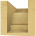 thumbnail image 4 of 5"W x 10"D x 5"H Wide New Brighton Rough Cedar Woodgrain TimberThane Corbel, Primed Tan, 4 of 6