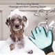 thumbnail image 4 of Cepillo de guante con removedor de pelo para muebles pequeños, medianos y grandes para perros y gatos, reduce eficazmente la caída del cabello, mano derecha, azul claro Dksfjkl, 4 of 5