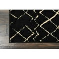 thumbnail image 5 of Nourison Grafix Modern Moroccan Black 7'10" x 9'10" Area Rug, (8' x 10'), 5 of 6