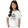 thumbnail image 4 of My Home My Castle Royalty King Queen Girls Kids T Shirt Tees Teen Brisco Brands L, 4 of 6