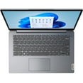 thumbnail image 4 of Lenovo IdeaPad 1i 14" Laptop Computer, Intel Celeron N4020 up to 2.8GHz, 4GB LPDDR4 RAM, 64GB eMMC, 802.11AC WiFi, Bluetooth, Type-C, Cloud Grey, Windows 11 S, 4 of 7