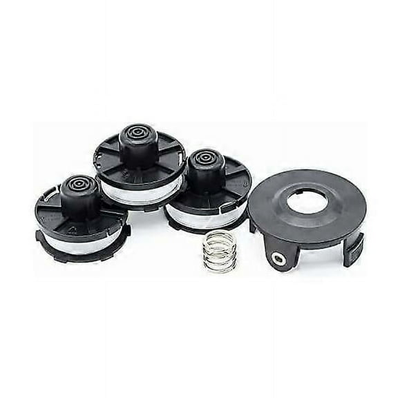 Set of 3 spools of line for Makita 195858-1 trimmer (length: 8 m, Ø 1.60 mm with spool cover),