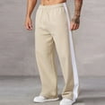 thumbnail image 2 of Mens Baggy Sweatpants Wide Leg Elastic Waist Track Pants Y2k Stretch Summer Casual Pants for Soft Trendy Streetwear, 2 of 5