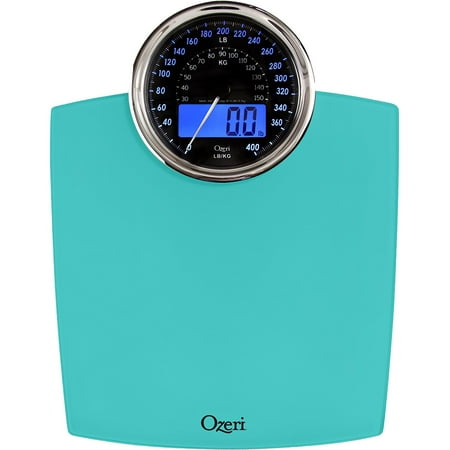 Ozeri Rev Digital Dial Bathroom Scale (Teal)