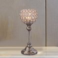thumbnail image 4 of Portavelas de cristal Zulema centro de mesa 120x330mm, 4 of 8