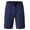 NavyBlue, variant on Lavenicole Men's Casual Athletic Shorts, Lightweight Workout Hiking Shorts 9" with 4 Pockets Khaki 36W