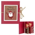 thumbnail image 2 of YIKA Christmas Decoration Christmas Gift Card Book 5 Slot Money Cylinder Envelope Booklet, 2 of 3