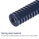 thumbnail image 4 of Troquel Resorte, 10uds 12mm OD 55mm Largo Espiral Estampado Liviana Carga Compresión Troquel Resortes para 3D Impresora Eléctrica Pieza, Azul Unique Bargains Resorte de compresión, 4 of 5
