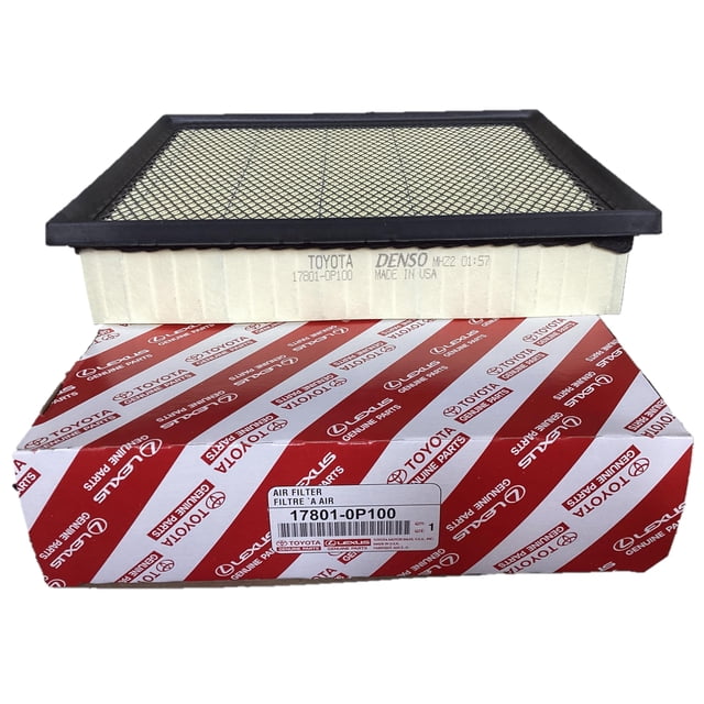 Filtro de aire del motor Toyota 17801-0P100 OEM Denso USA