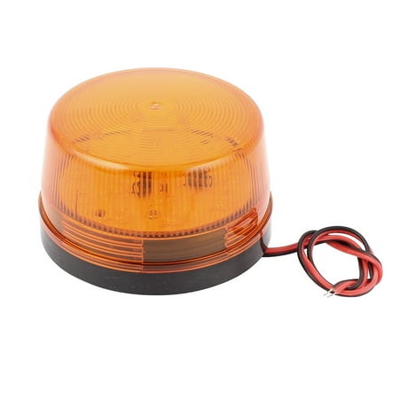 

Unique Bargains DC 12V Yellow Flash Signal Light Industrial Security Warning Lamp