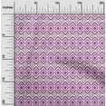 thumbnail image 2 of oneOone Georgette Viscose Violet Blue Fabric Ikat Diy Clothing Quilting Fabric Print Fabric By Yard 42 Inch Wide, 2 of 6
