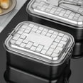 thumbnail image 2 of PENGXIANG Stainless Steel Lunch Box With Handle Or Buckle Heat Preservation Durable Lunch Box For Going Out Fitness Cooking Tool, 2 of 6