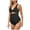Black, variant on Swim Suit for Pregnant Women Seamless Maternity One Piece Swimsuit One Size Fits Bathing Suit Ribbed U-Shaped Back Pregnancy Swimwear Green,M