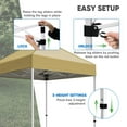 thumbnail image 5 of COOS BAY 5 Ft. W x 5 Ft. D Steel Outdoor Portable Canopy Tent, 5 of 9