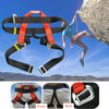 31KN  Half Body Rock Climbing Harness Safe Seat Belt for Mountaineering Fire Rescue Higher Level Caving Rock Climbing Rappelling Equip
