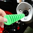 thumbnail image 3 of HONMEET 1Pack Cylindrical Green PVC Motorcycle Muffler for Off-road Riding and Bad Weather, 3 of 8