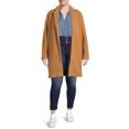thumbnail image 5 of Mark Alan Women's Plus Size Single-Breasted Belted Peacoat, 5 of 5