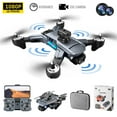 thumbnail image 4 of JVBTVB 4K Dual Camera Drone with 50x Zoom, FPV WiFi RC Quadcopter, 1080P HD Foldable Drone with Altitude Hold, 20 Min Flight, Obstacle Avoidance for Beginners, 4 of 8
