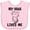 AD-Pink, variant on Inktastic My Yaya Loves Me Girls Girls Baby Bib