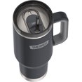 thumbnail image 4 of Tasse Isotherme en Acier Inoxydable Thermos de 40 oz avec Paille, Granit, 4 of 5