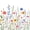 Colorful-3, variant on Duangreer Colorful Floral Shower Curtain, Watercolor Botanical Wildflower Bathroom Curtain with 12 Hooks, 72x72 Inches