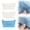 Set B, variant on 3pcs Clip-On Sewing Ruler, Hand Edge Stitch Lock and Sewing Gauge for Even Stitches, Quilting Templates with 2mm, 3mm, 4mm Spacing