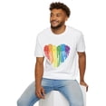 thumbnail image 7 of Rainbow Heart Puzzle Autism Awarness Graphic Tshirt, 7 of 7