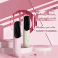 thumbnail image 3 of HOT Wireless Lazy Straight Hair Comb Negative Ion Care Portable Char Without Damaging Modeling A, 3 of 4