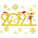 thumbnail image 2 of Xihbxyly Pegatinas Navideñas para Ventanas, con Diseños de Copos de Nieve y Papá Noel, Vinilo de Fácil Aplicación, Decoración Navideña para El Hogar, Decoración para Fiestas de Invierno, Tamaño 70 X, 2 of 2