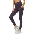 thumbnail image 1 of Pantalones de yoga de alto rendimiento con bolsillos laterales: leggings deportivos, nailon y spandex, ajuste ceñido y sujeción., 1 of 8