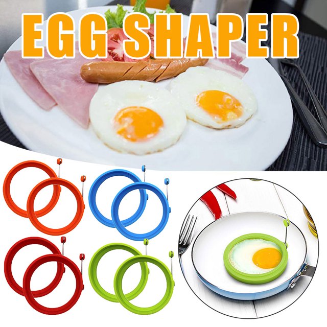 Vaidha Round Rings Pancake Ring Handles Nonstick Frieds Frying